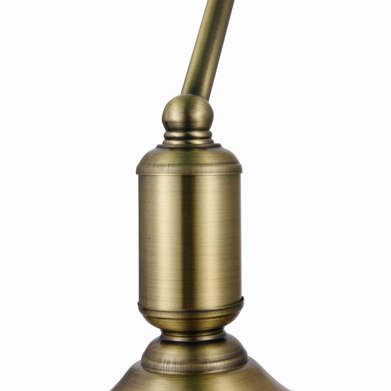Kiwi - Lampe de bureau vintage verte et laiton