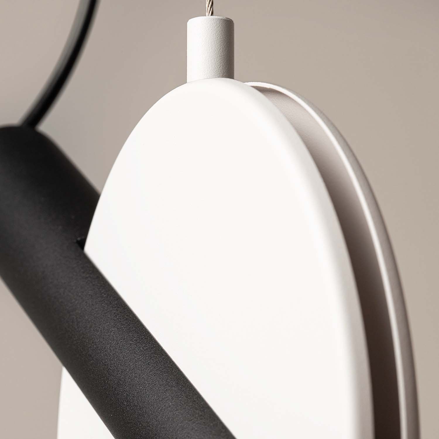 ENIGMA - Design and modern pendant lamp with integrated LED