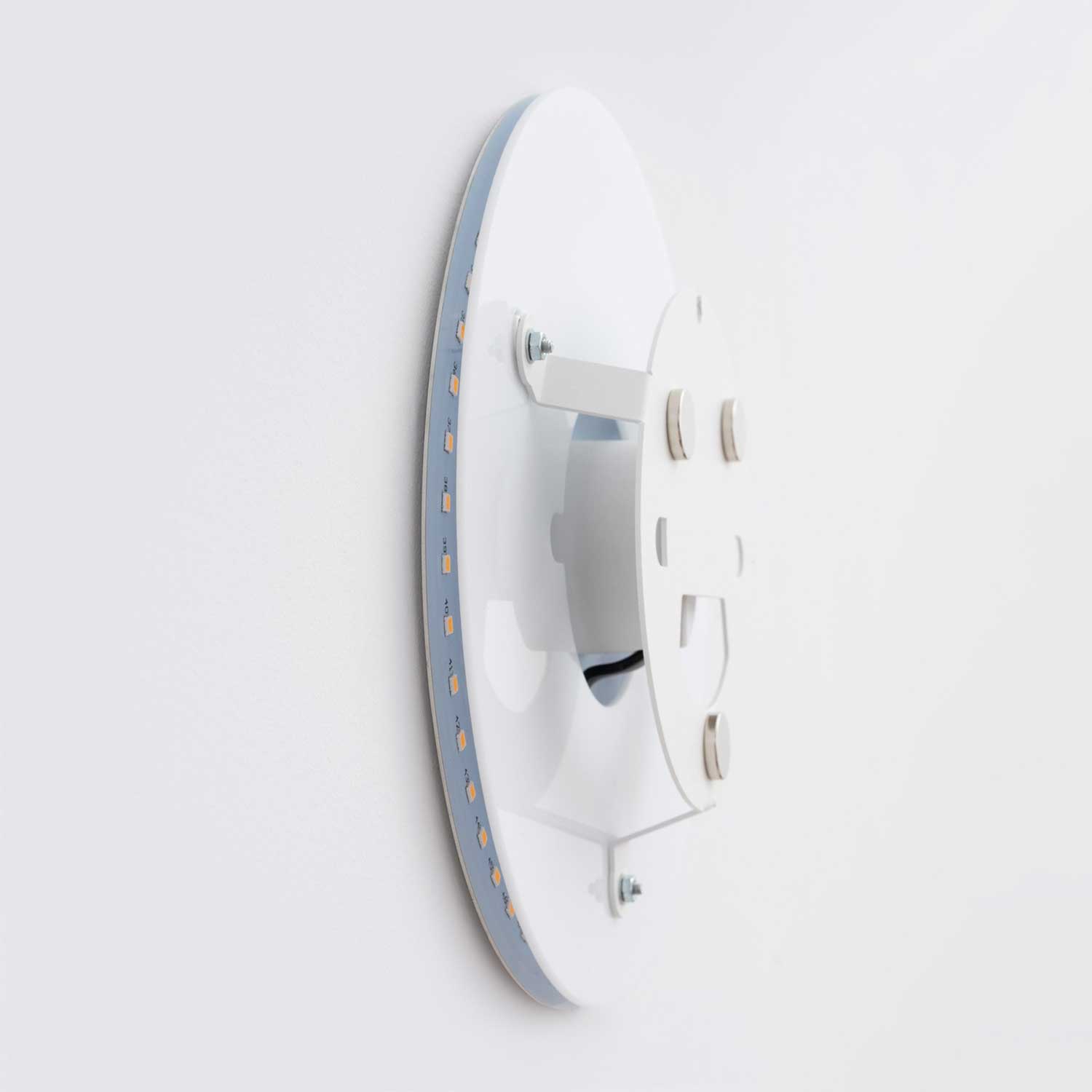Epi - Applique murale LED ronde en acier minimaliste