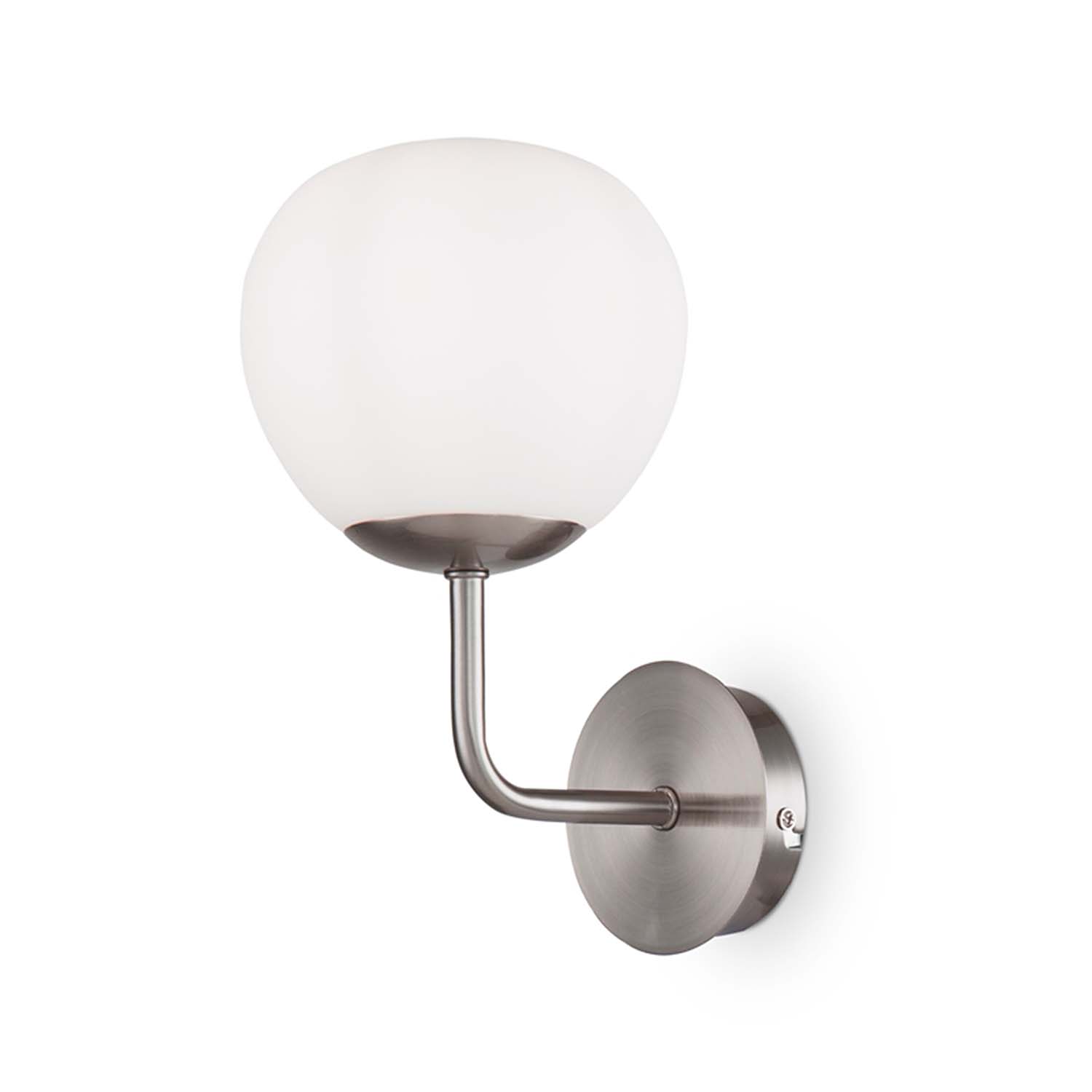 ERICH - Vintage wall light with glass ball