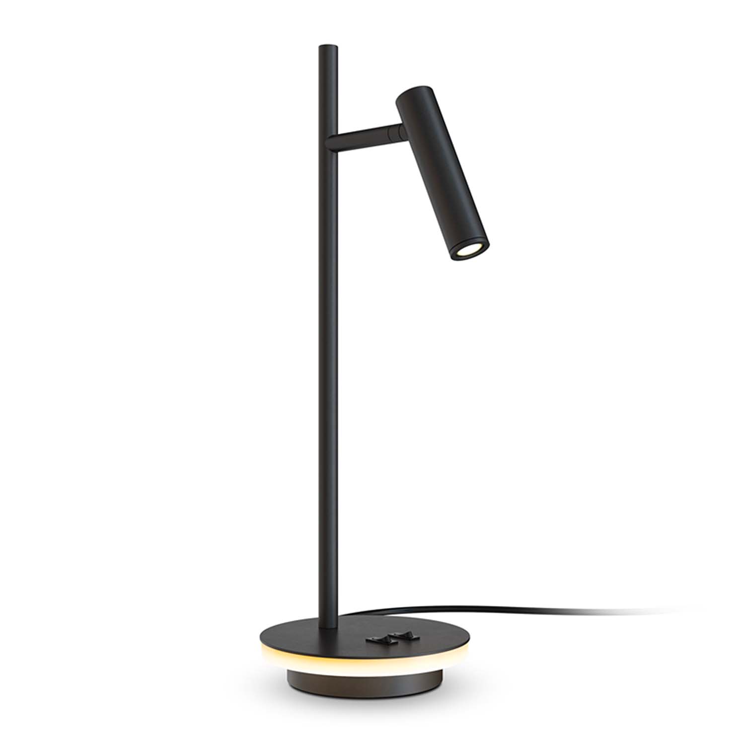 ESTUDO - Adjustable bedside lamp and reading lamp, white or black