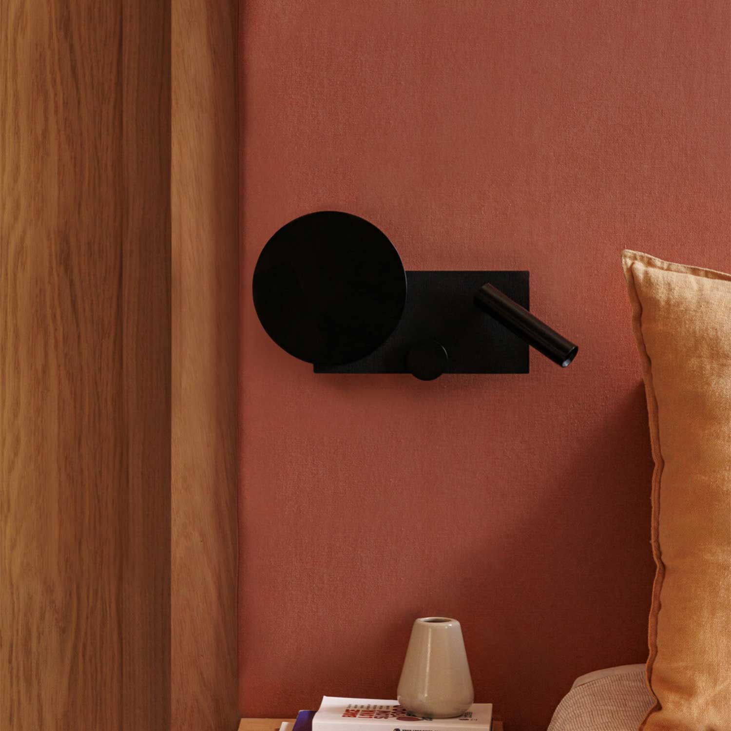 Klee - Applique murale led liseuse design pour chambre hotel