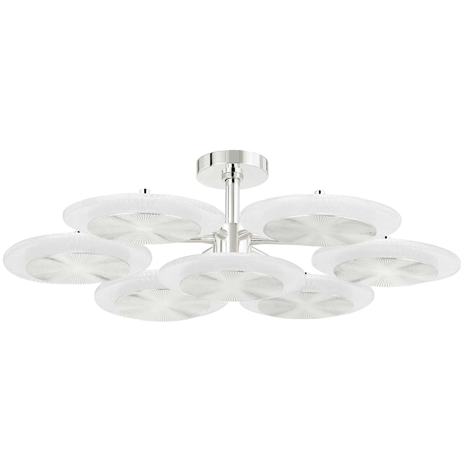 Topaz - Plafonnier LED moderne design luxueux pour salon