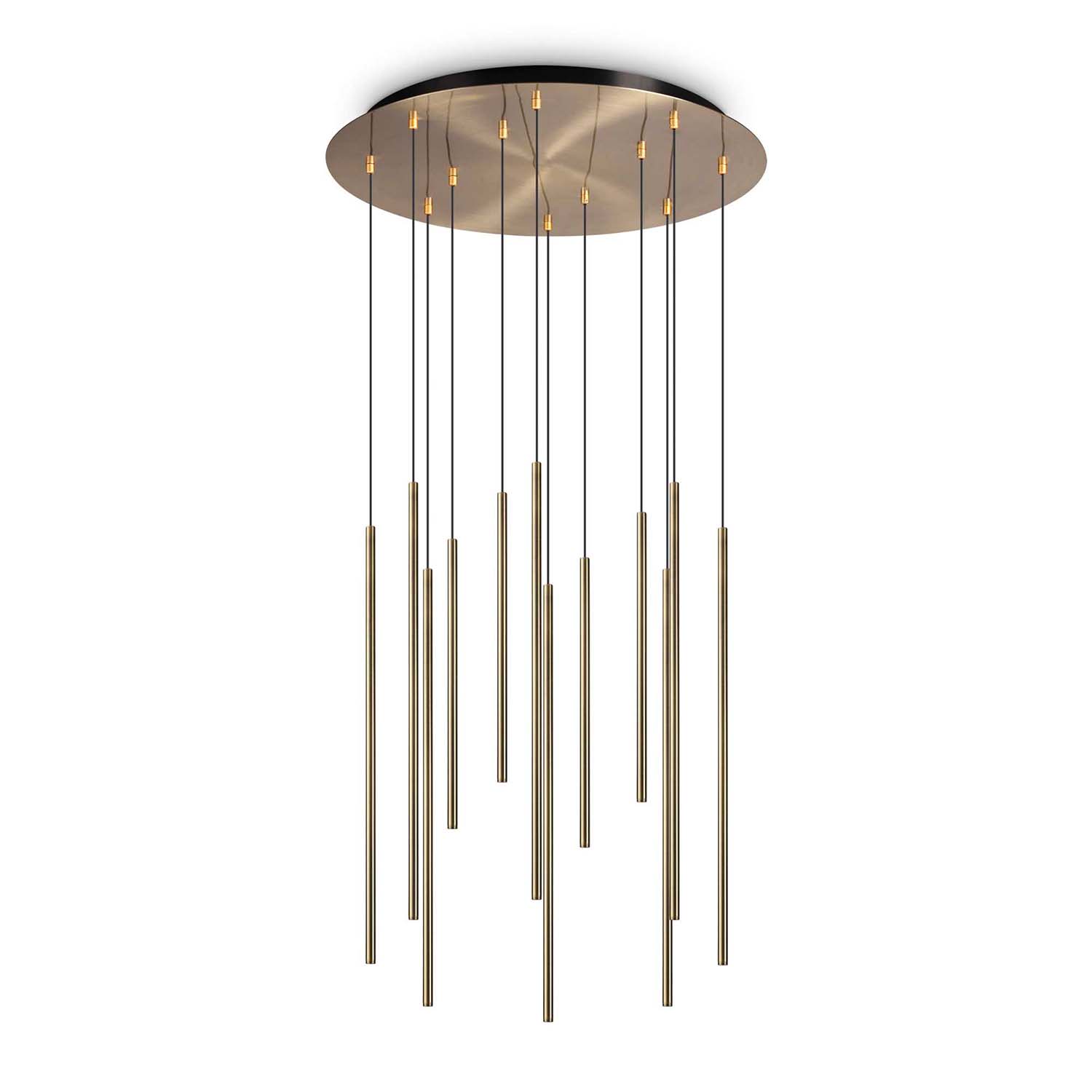 FILO - Chandelier composition of integrated LED rods