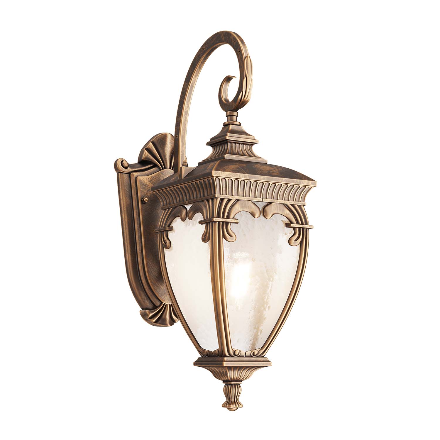 FLEUR - Vintage Italian style lantern outdoor wall light
