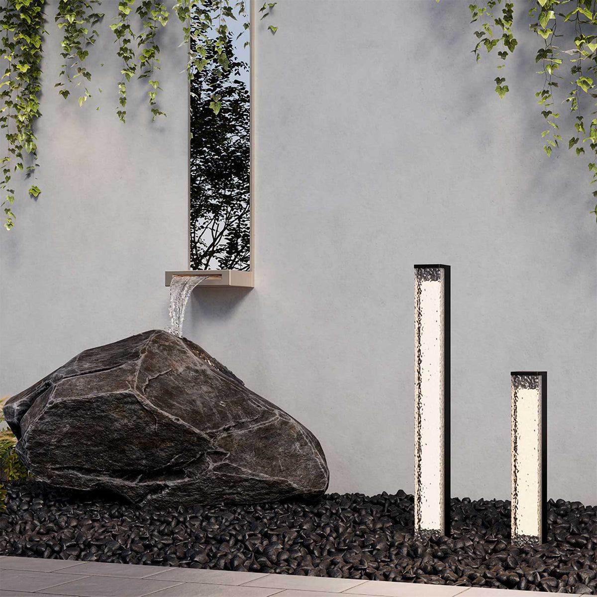Floeva - Luminaire extérieur LED en métal