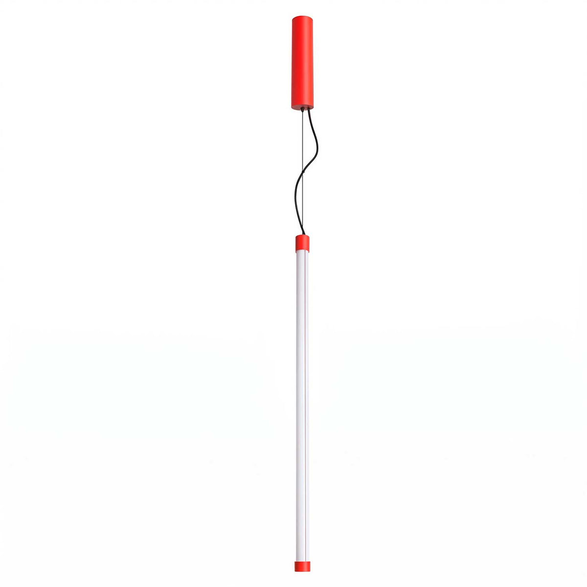 LeTube - Suspension LED en acier et PVC, style minimaliste