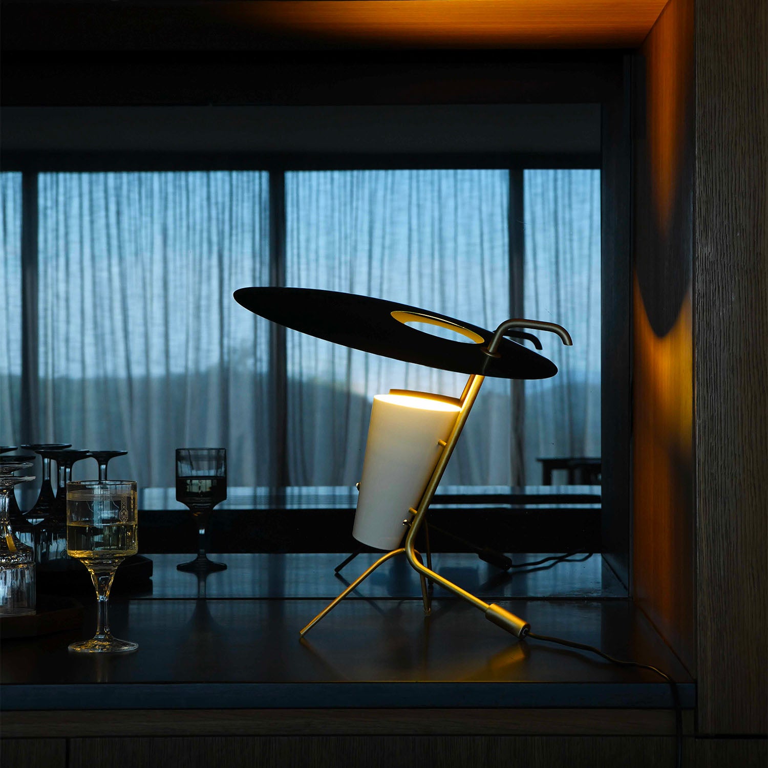 G24 – Schreibtischlampe im Retro-Vintage-Design der 50er Jahre