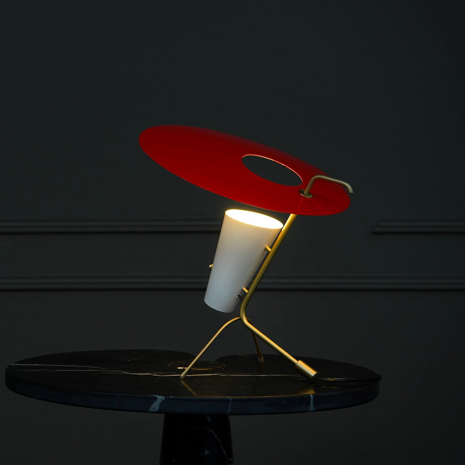 G24 - Lampe de bureau rétro vintage années 50 design