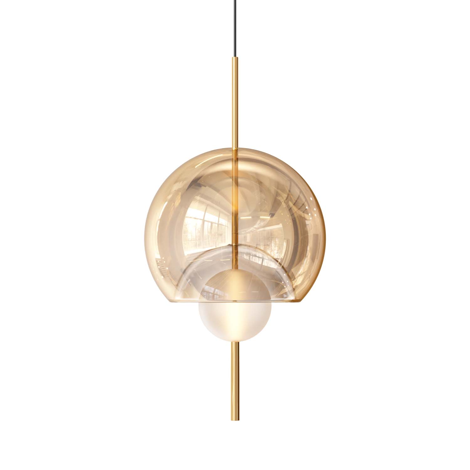 GALILEO - Suspension luxueuse sphère en verre design