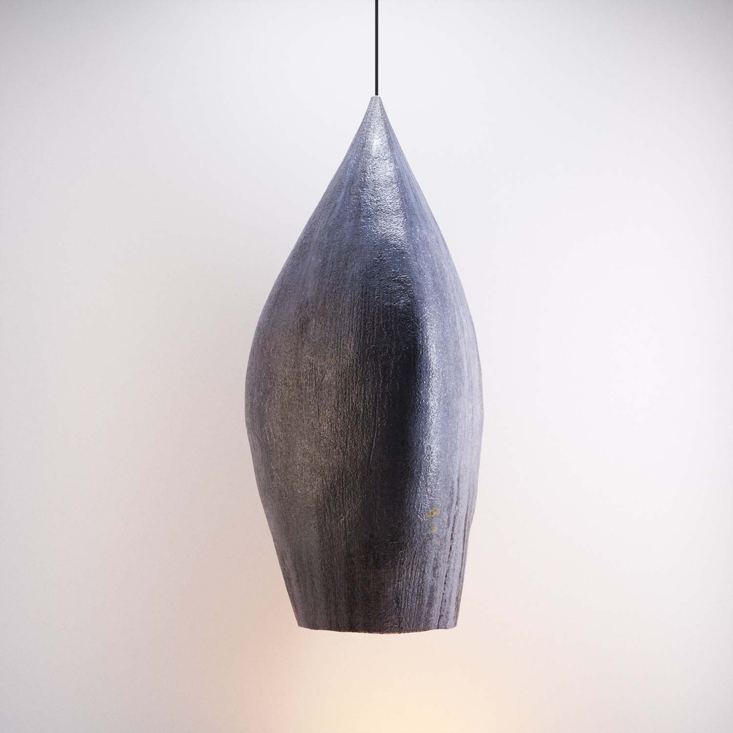 GEMMA - Large bronze pendant light for designer interiors