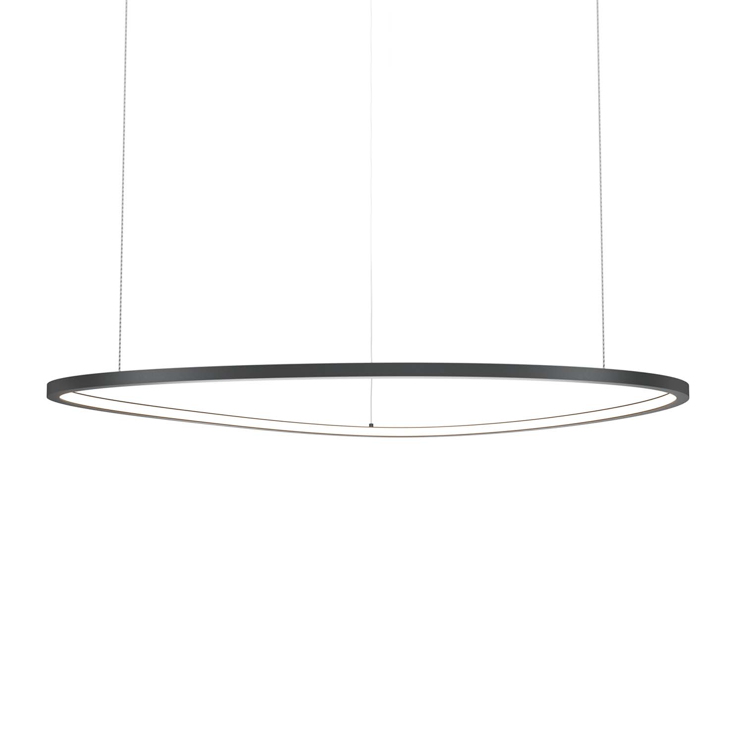 GLINT - Suspension LED ovale moderne pour cuisine