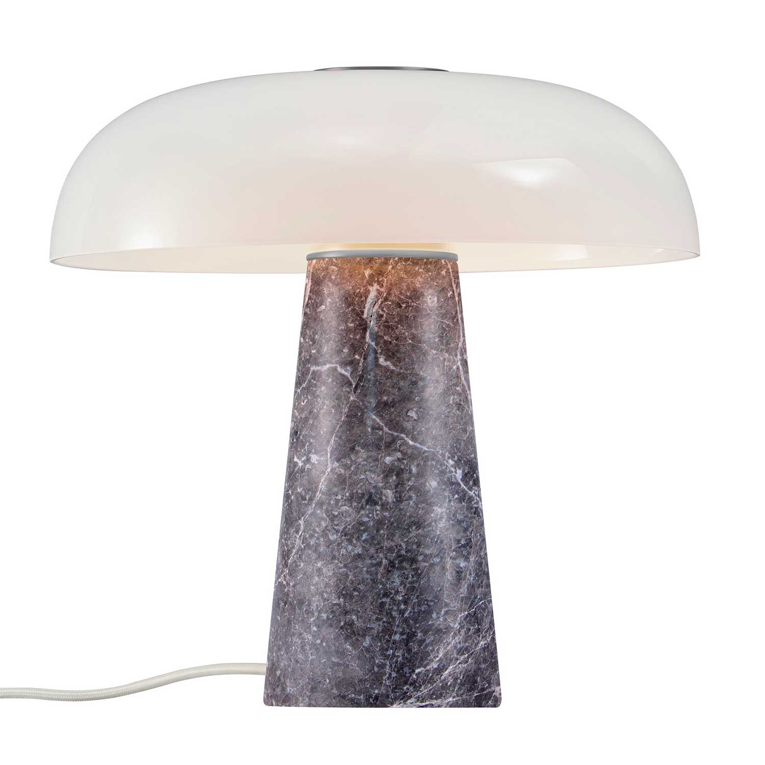 Glossy - Lampe de table en marbre pour salon contemporain