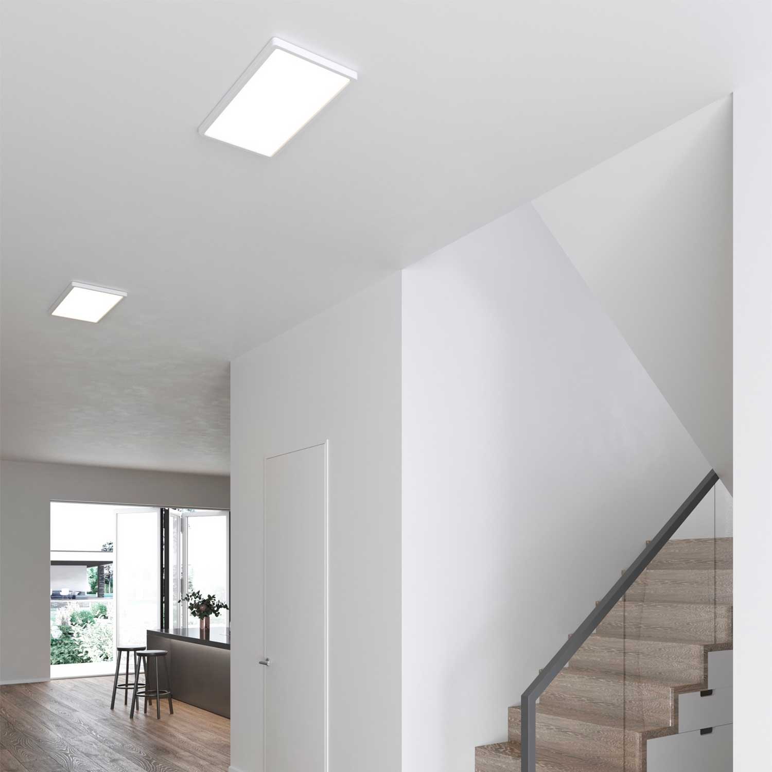 Harlow - Plafonnier LED connecté dimmable étanche IP54