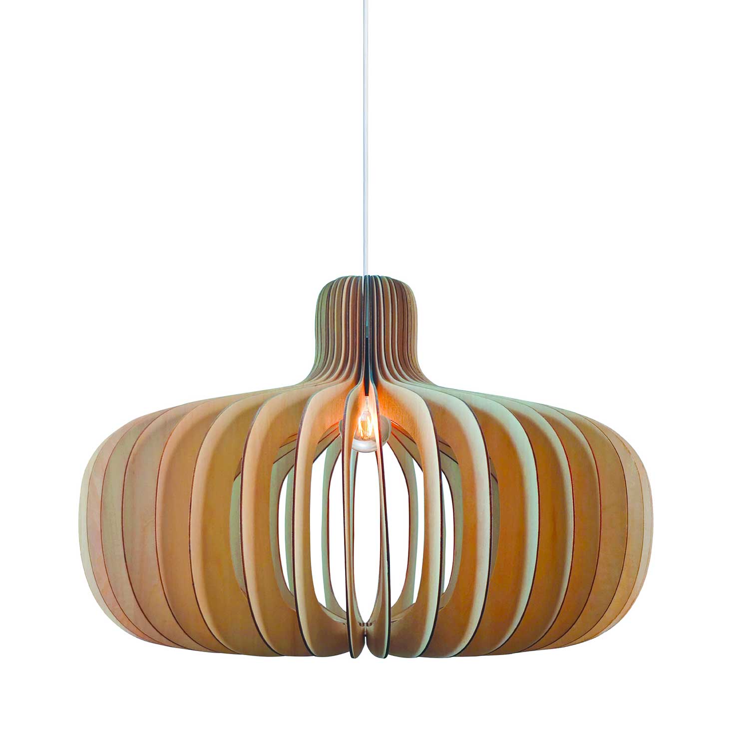 Hazo - Suspension en bois design pour salle à manger moderne