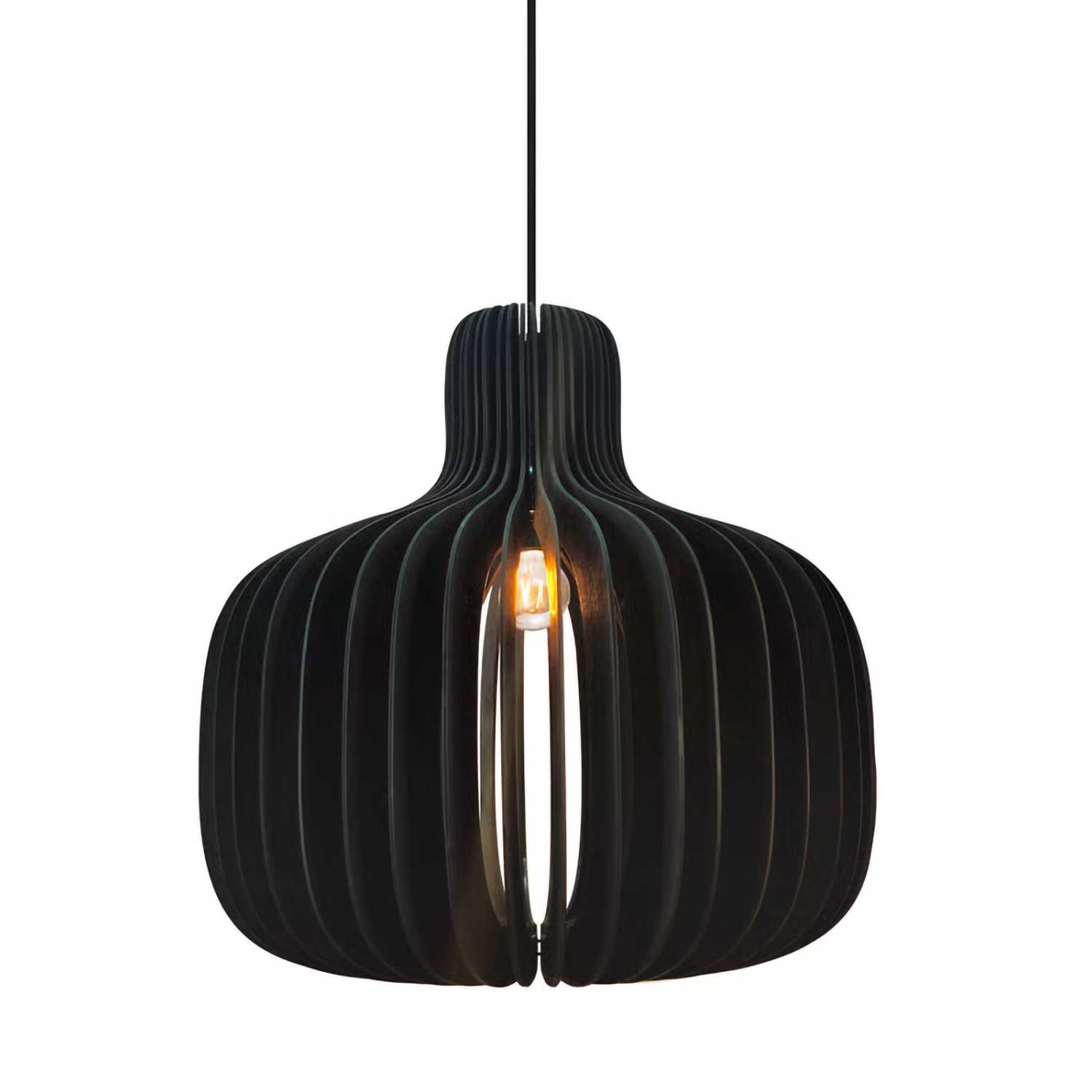 Hazo - Suspension en bois design pour salle à manger moderne