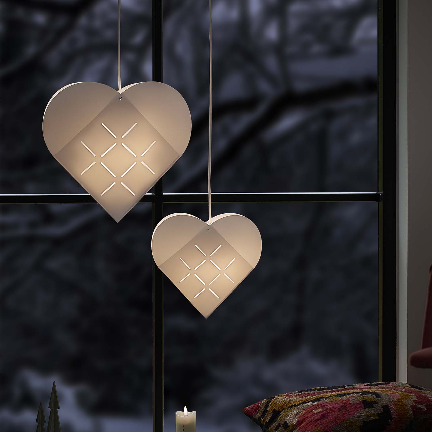 LE KLINT HEART LIGHT Christmas pendant heart-shaped handmade