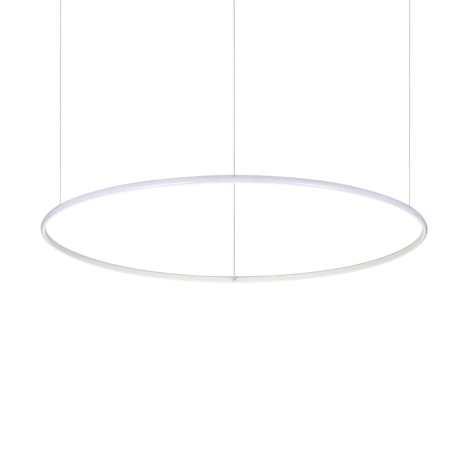 HULAHOOP - Suspension cerceau blanc LED intégrée