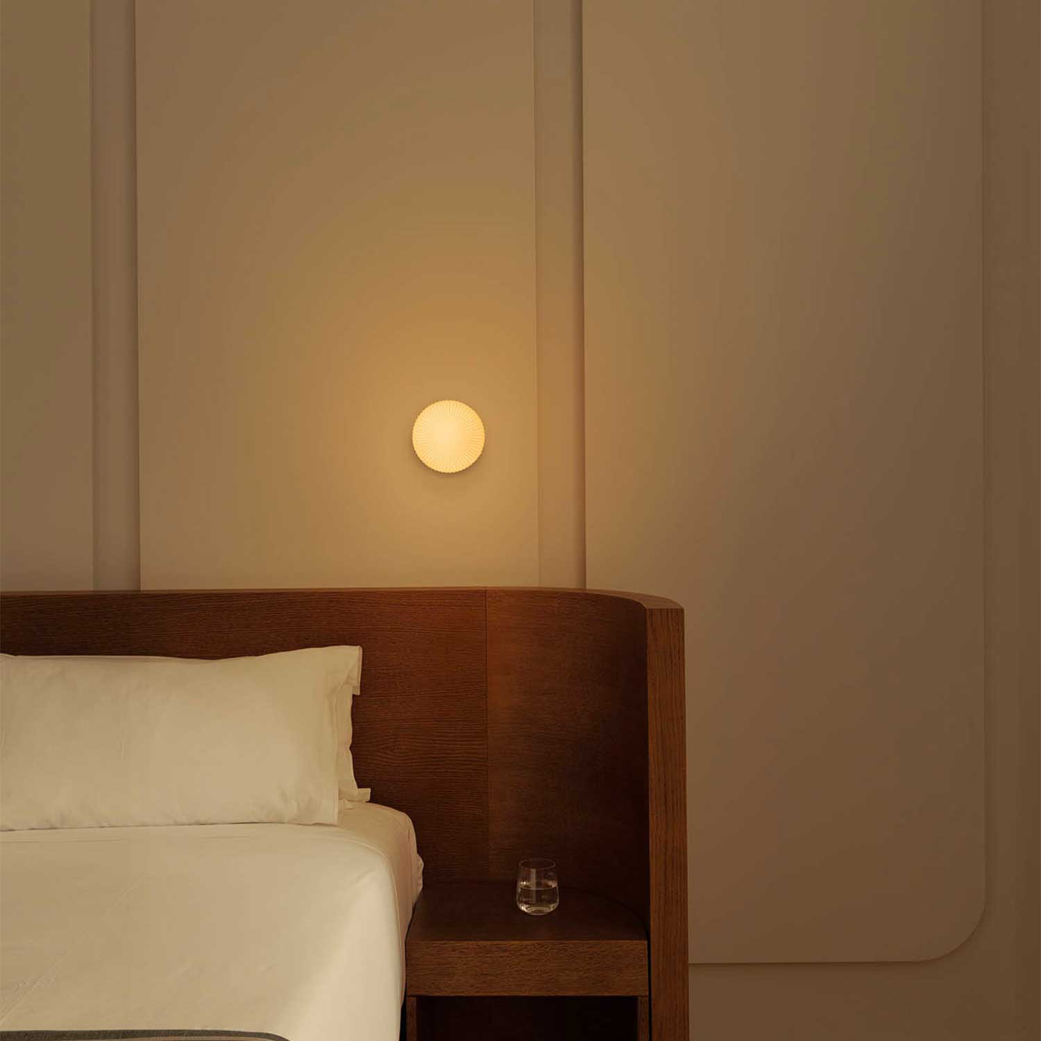 Isabelle - Applique murale blanche design IP44 pour salle de bain