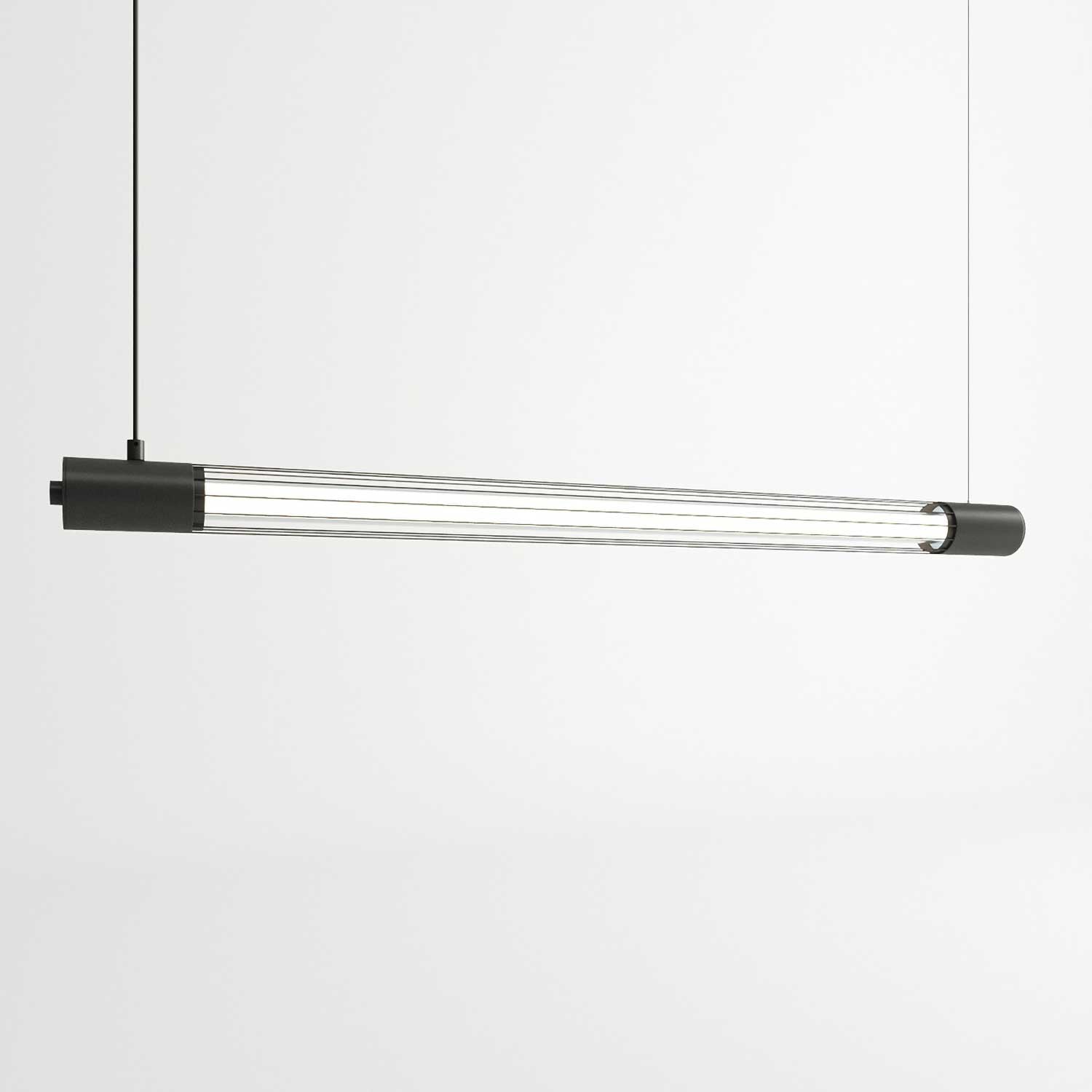 Izar - Suspension led tubulaire pour bureau moderne