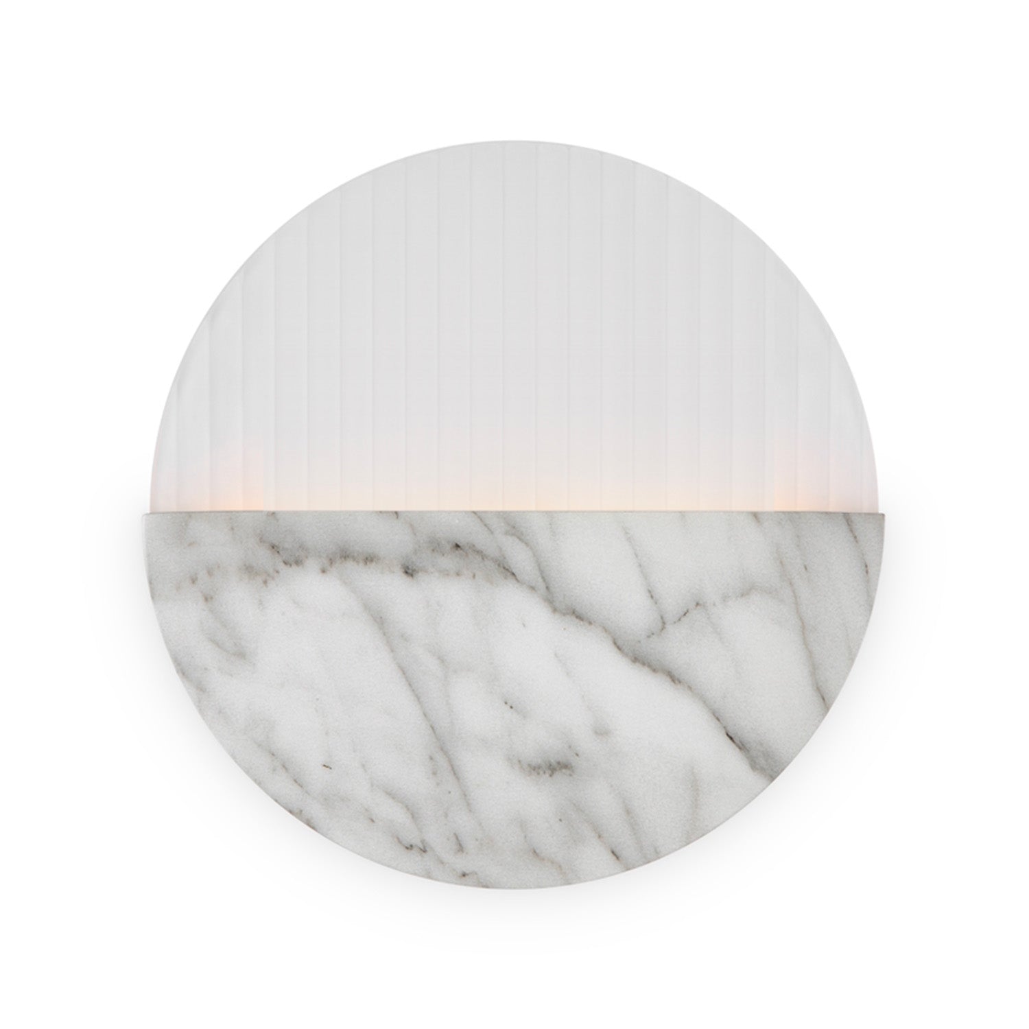 JUPITER - Applique murale circulaire effet marbre LED intégrée