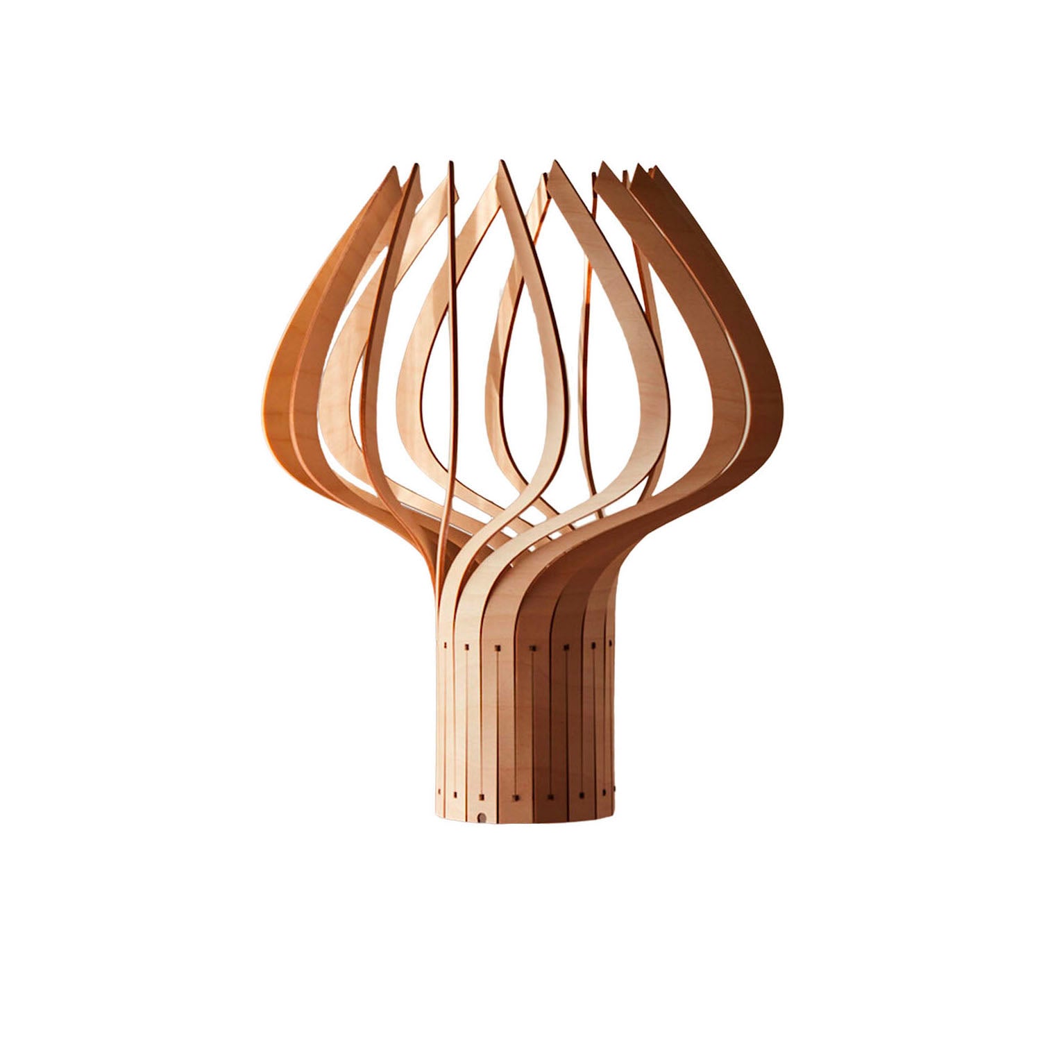 KAPUTAFUNAT – Handgefertigte Designer-Wohnzimmerlampe aus Holz