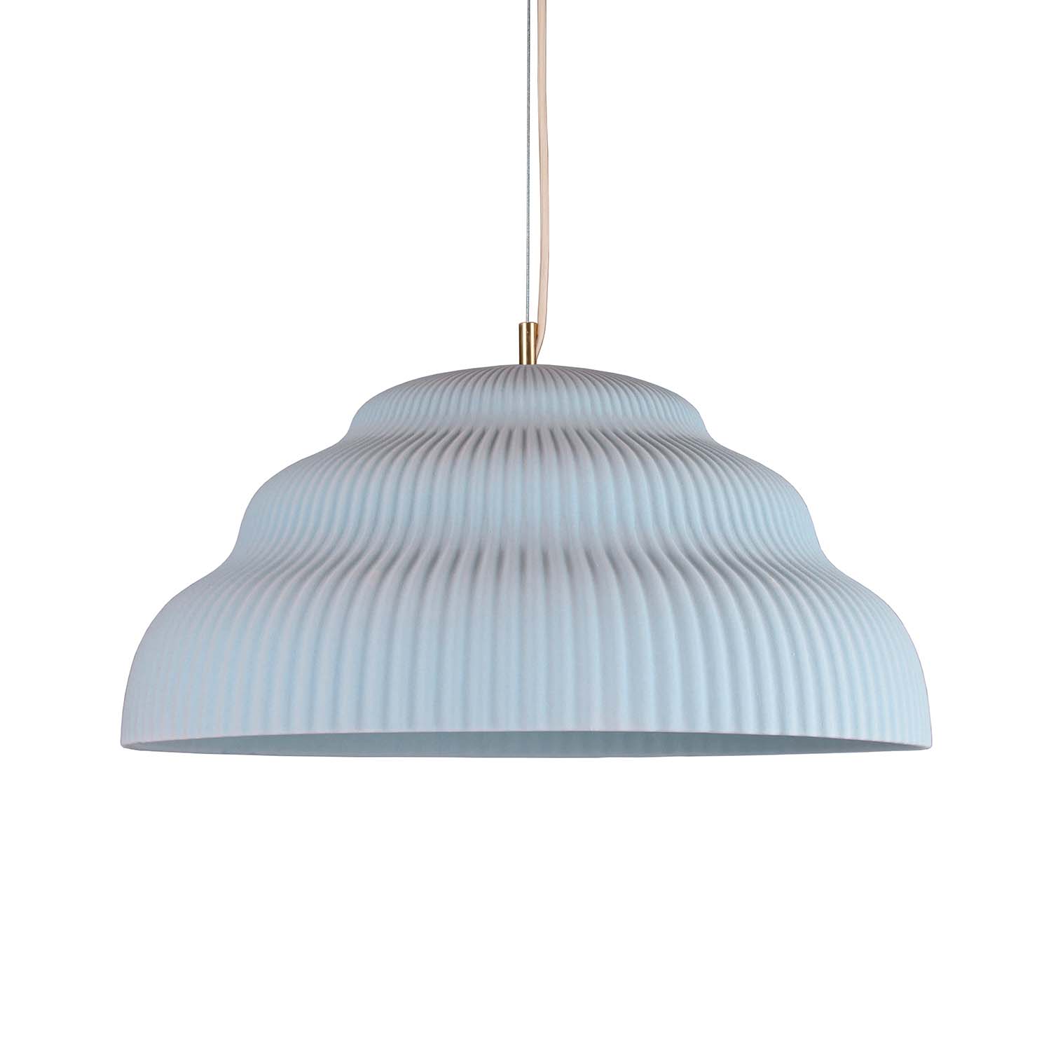 SCHNEID STUDIO KASKAD ceramic wave-shaped suspension lamp