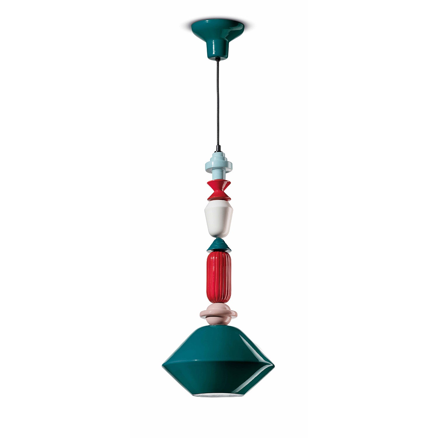 Lariat - Ceramic pendant light for designer dining room