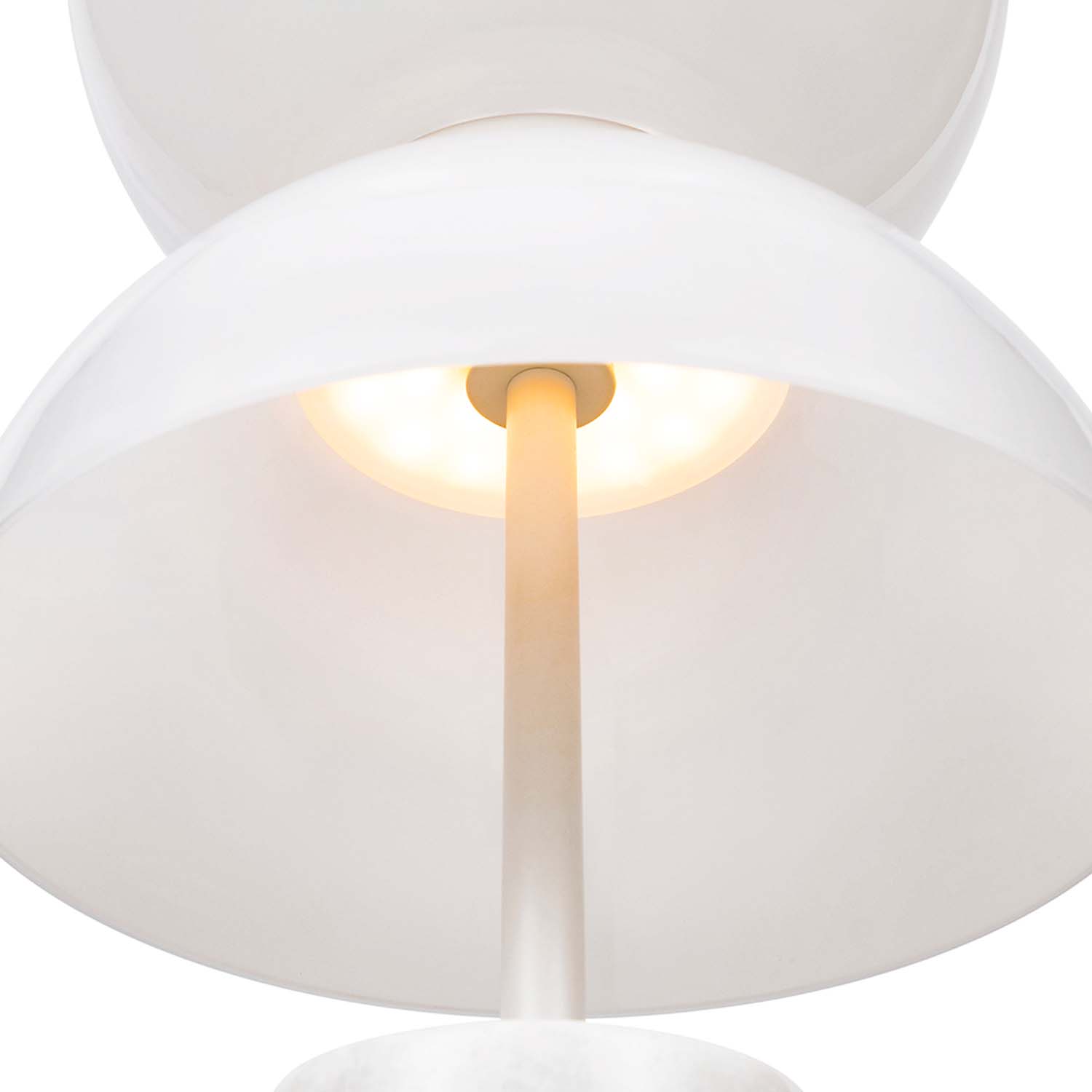 KYOTO - Lampe à poser design marbre et verre