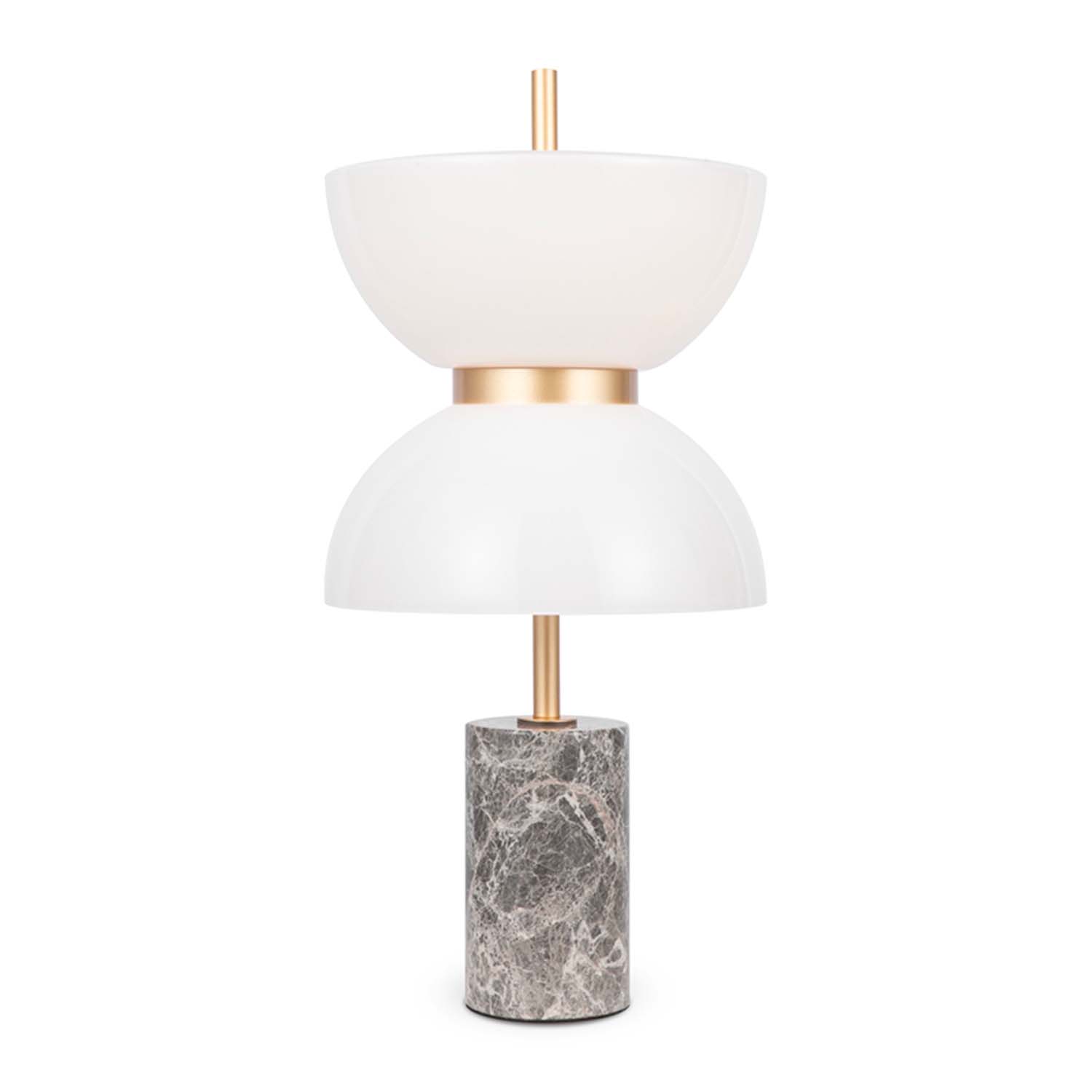 KYOTO – Design-Tischlampe aus Marmor und Glas