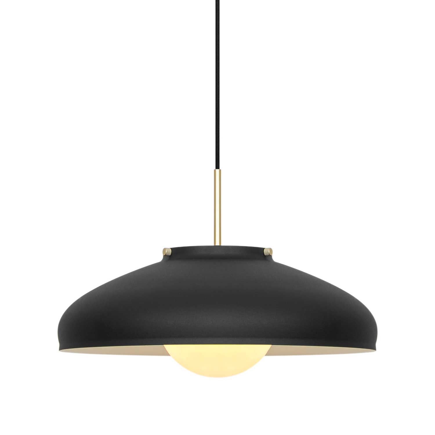 Latif - Suspension ronde en métal salle à manger design vintage