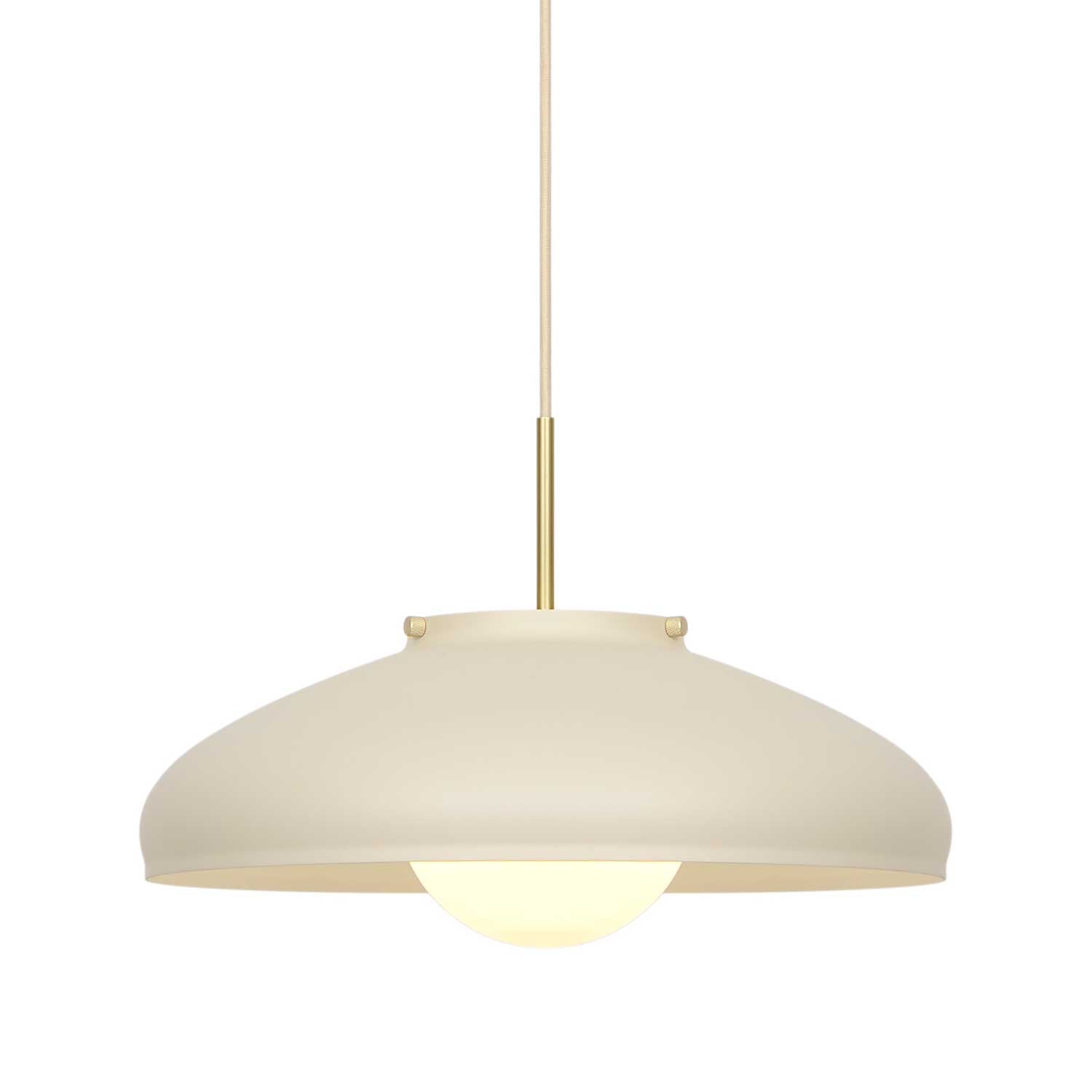 Latif - Suspension ronde en métal salle à manger design vintage