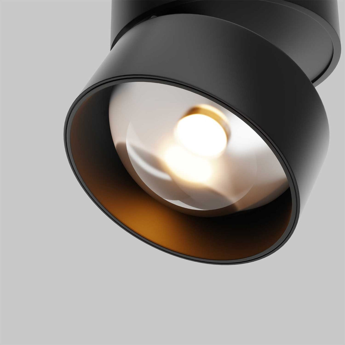 Lens - Spot de plafond LED 12 W en aluminium
