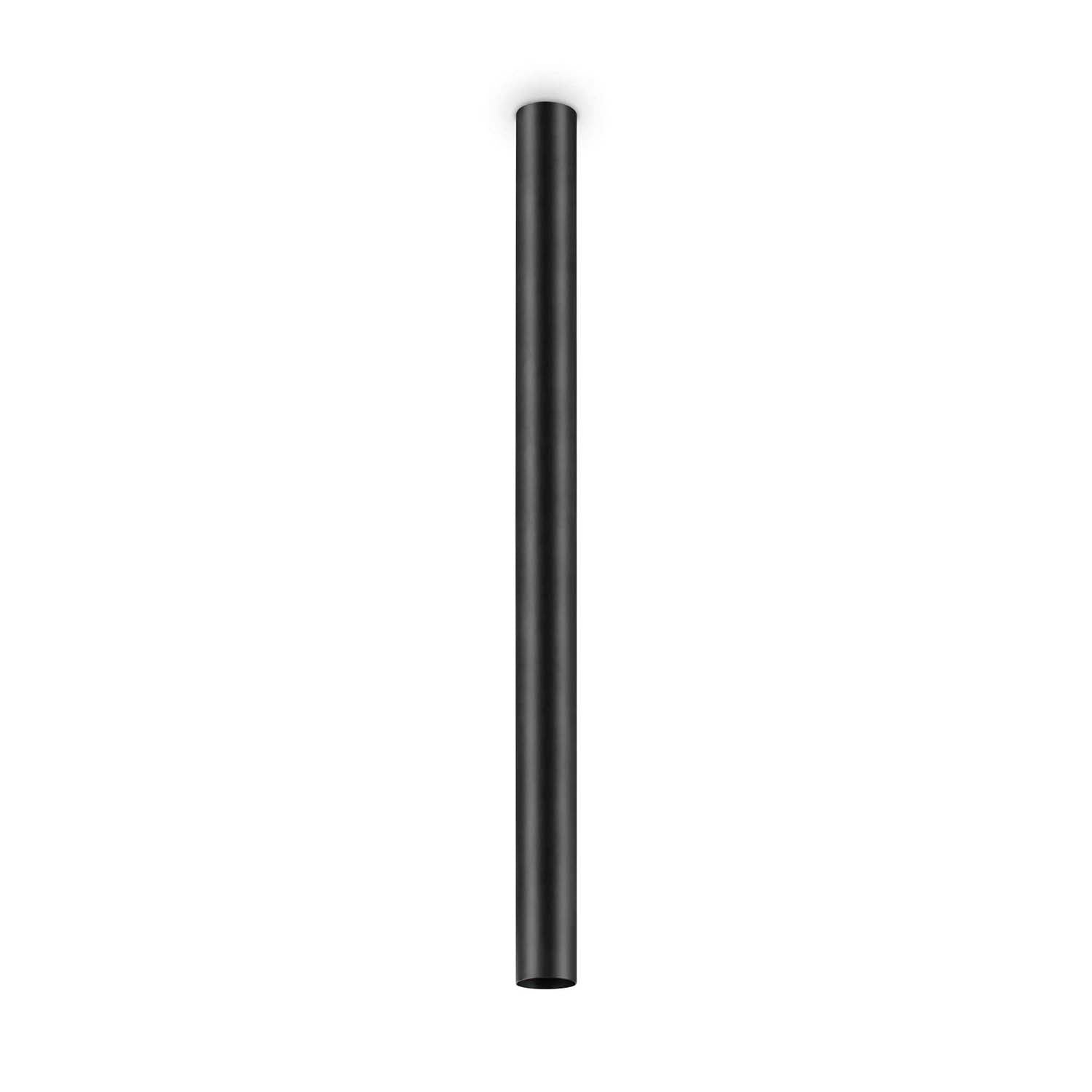LOOK - Plafonnier spot long tube noir ou blanc design
