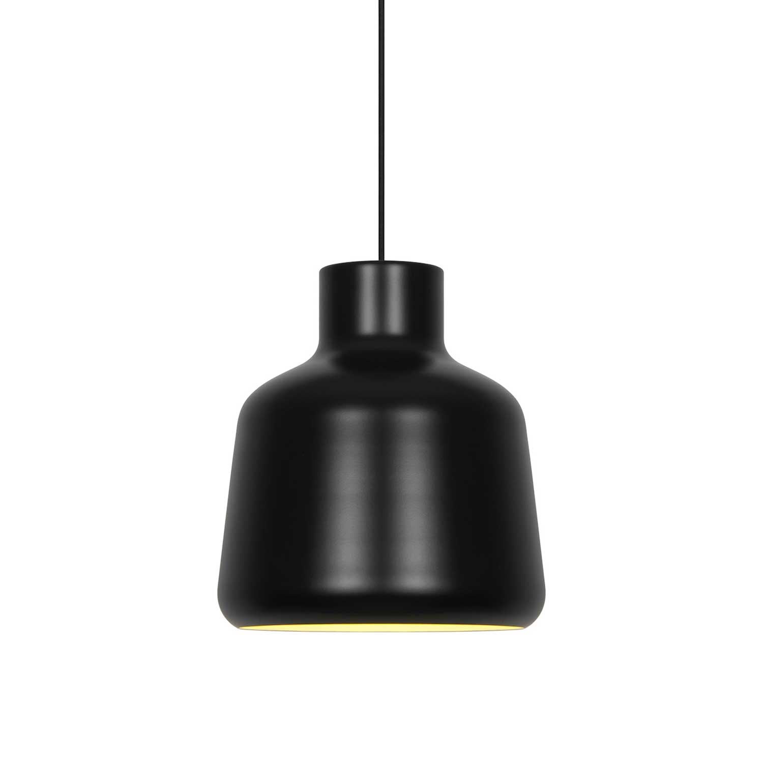 Louella - Suspension noire design pour salle à manger moderne