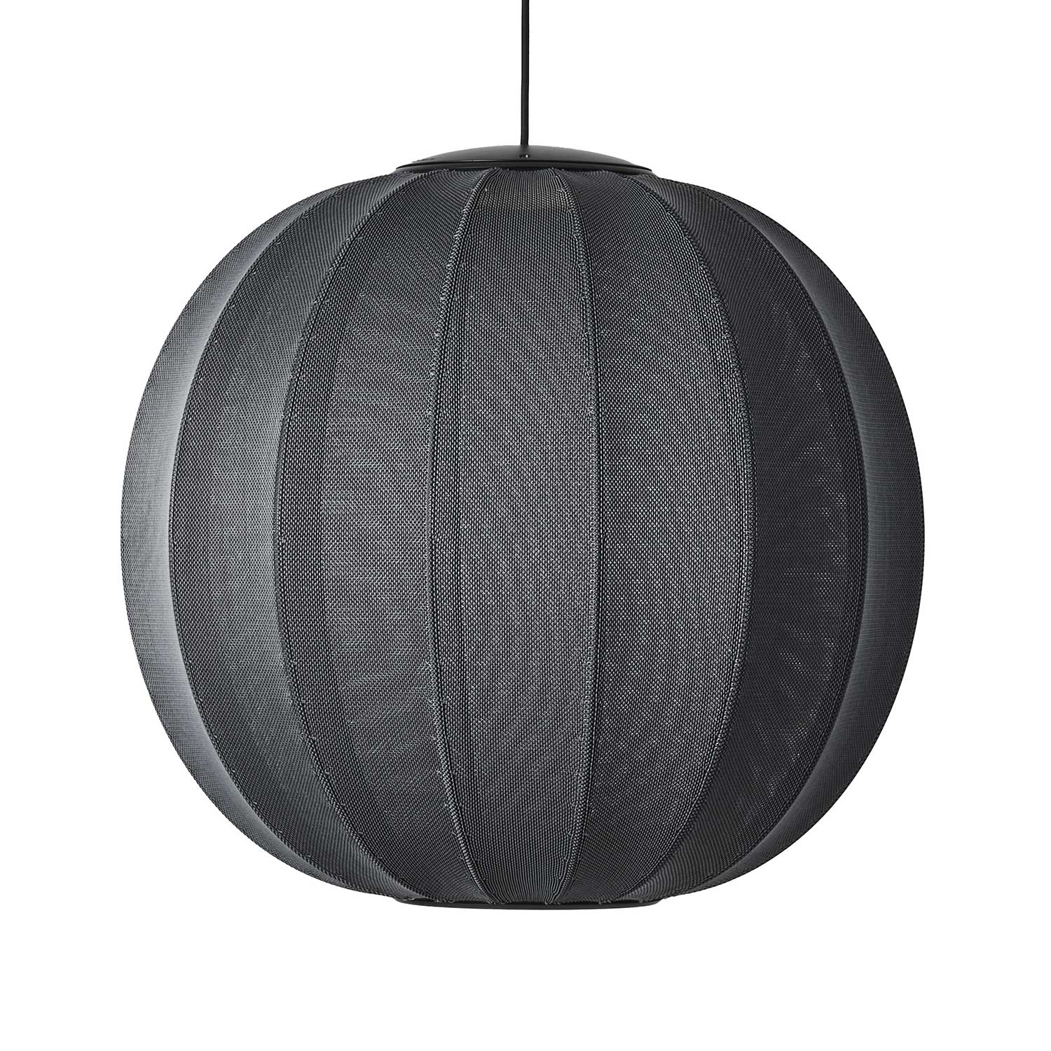 Knit-Wit LED Redonda - Lámpara colgante LED de tela bola diseño japandi