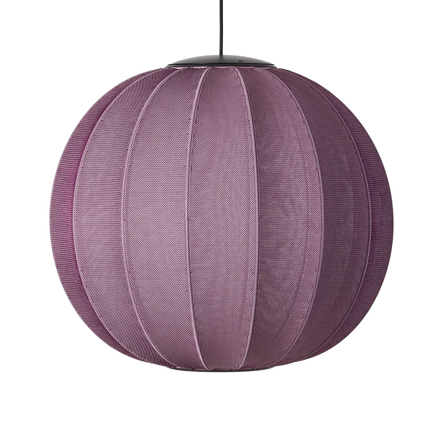 Knit-Wit LED Redonda - Lámpara colgante LED de tela bola diseño japandi