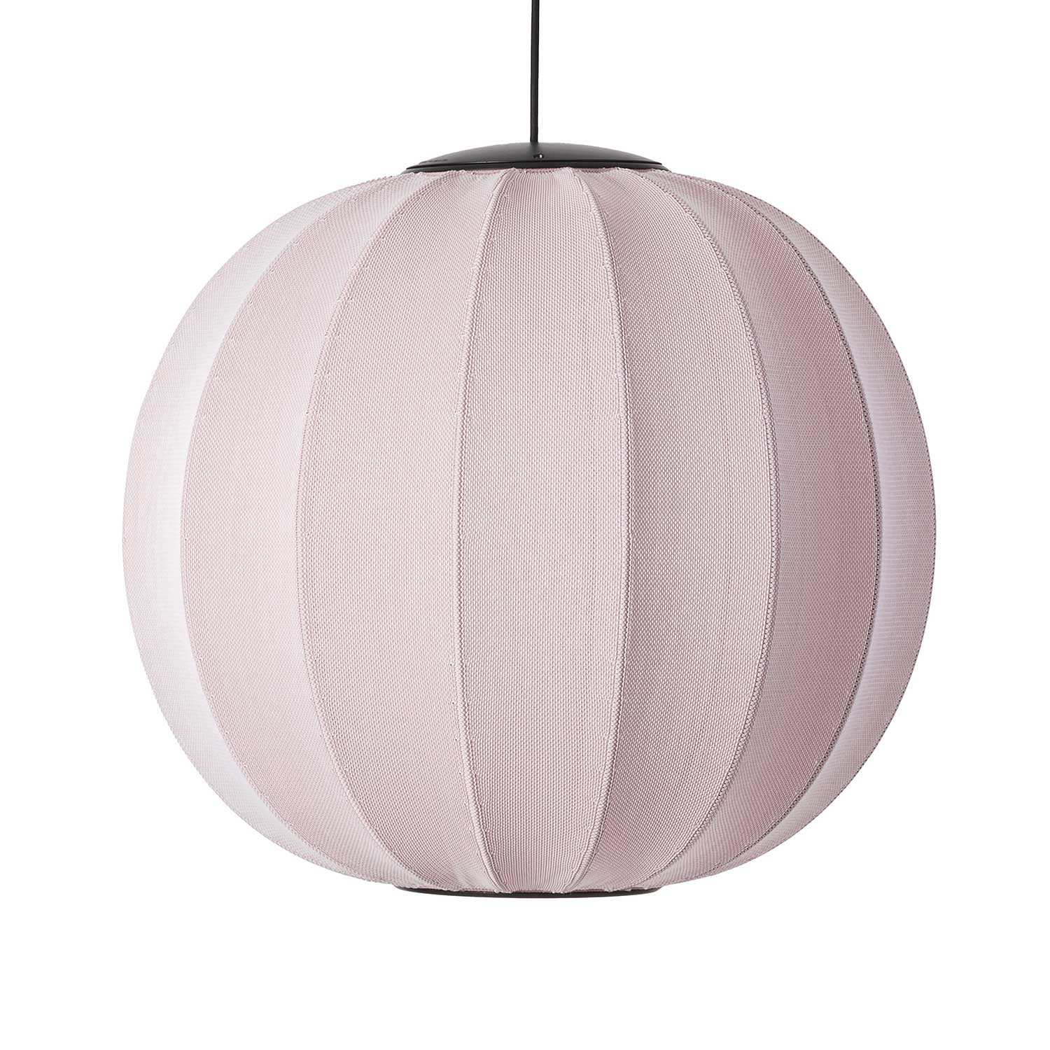 Knit-Wit LED Redonda - Lámpara colgante LED de tela bola diseño japandi