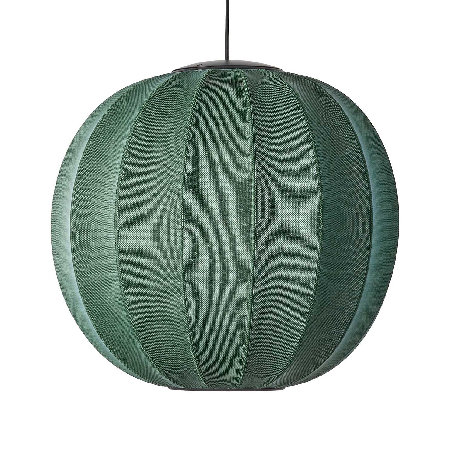 Knit-Wit LED Redonda - Lámpara colgante LED de tela bola diseño japandi