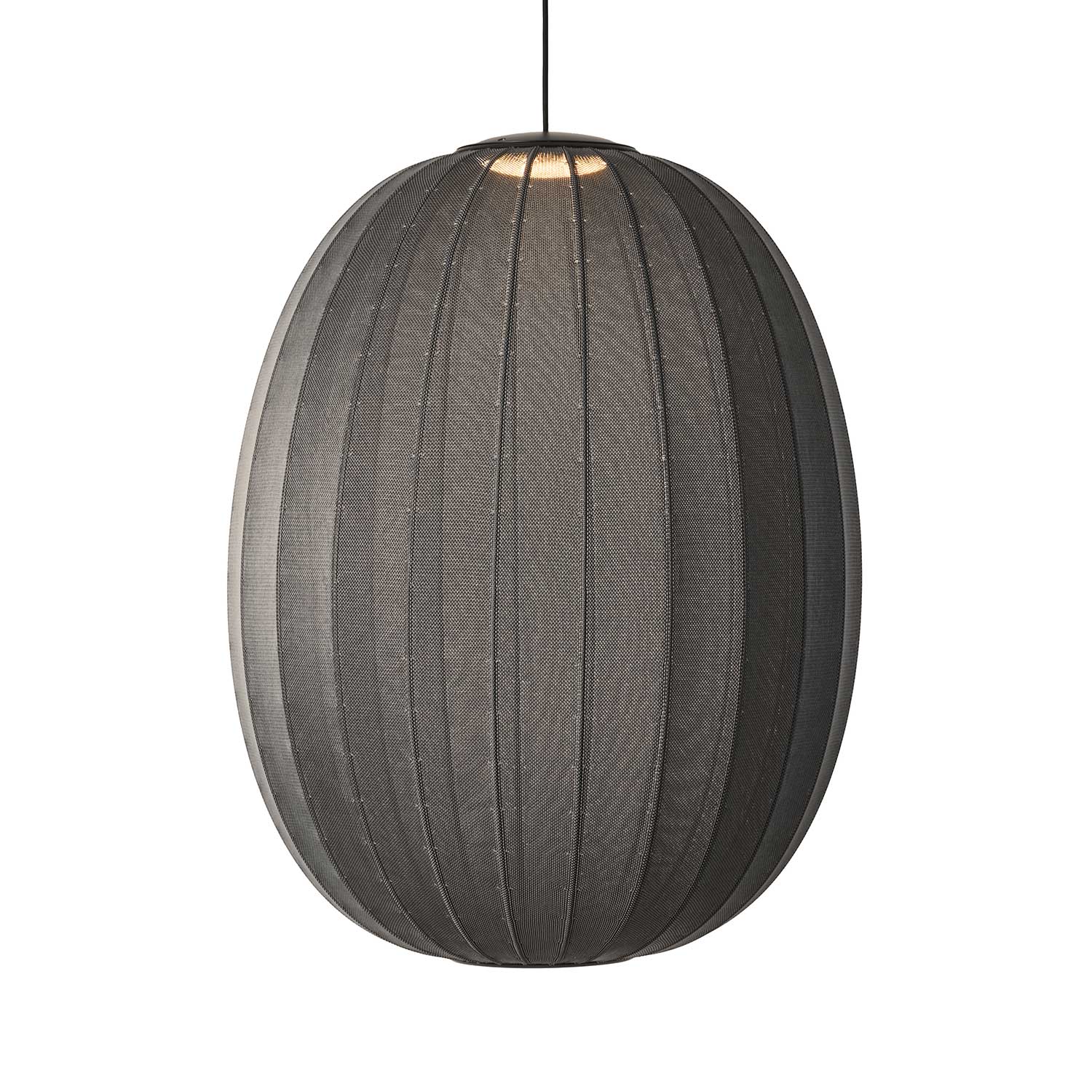 Knit-Wit LED High - Suspension LED design en tissu pour salon