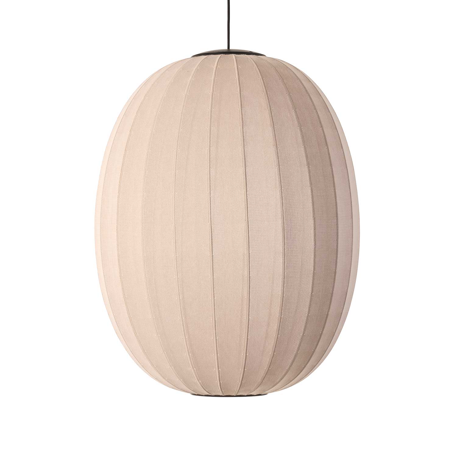 Knit-Wit LED High - Suspension LED design en tissu pour salon