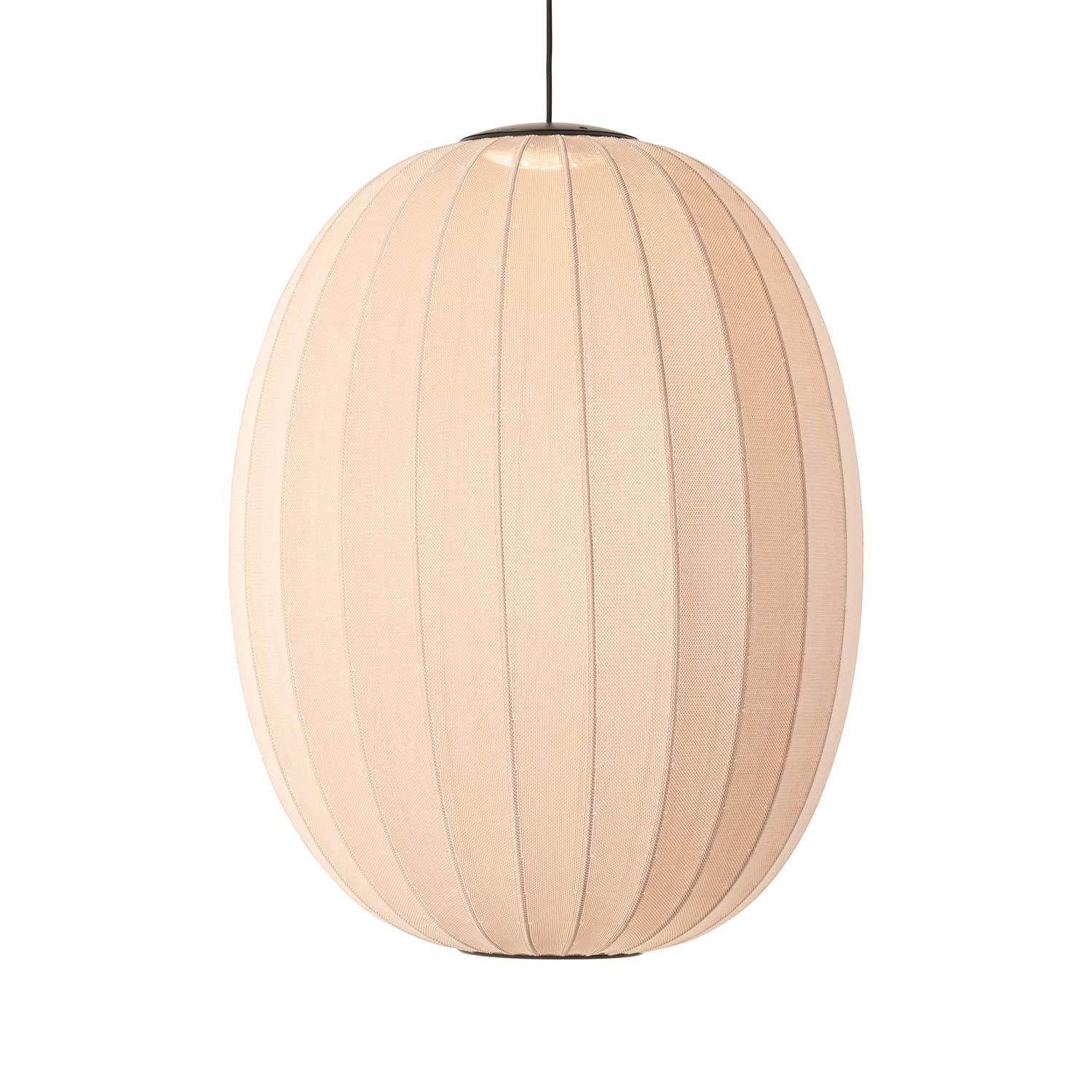 Knit-Wit LED High - Suspension LED design en tissu pour salon