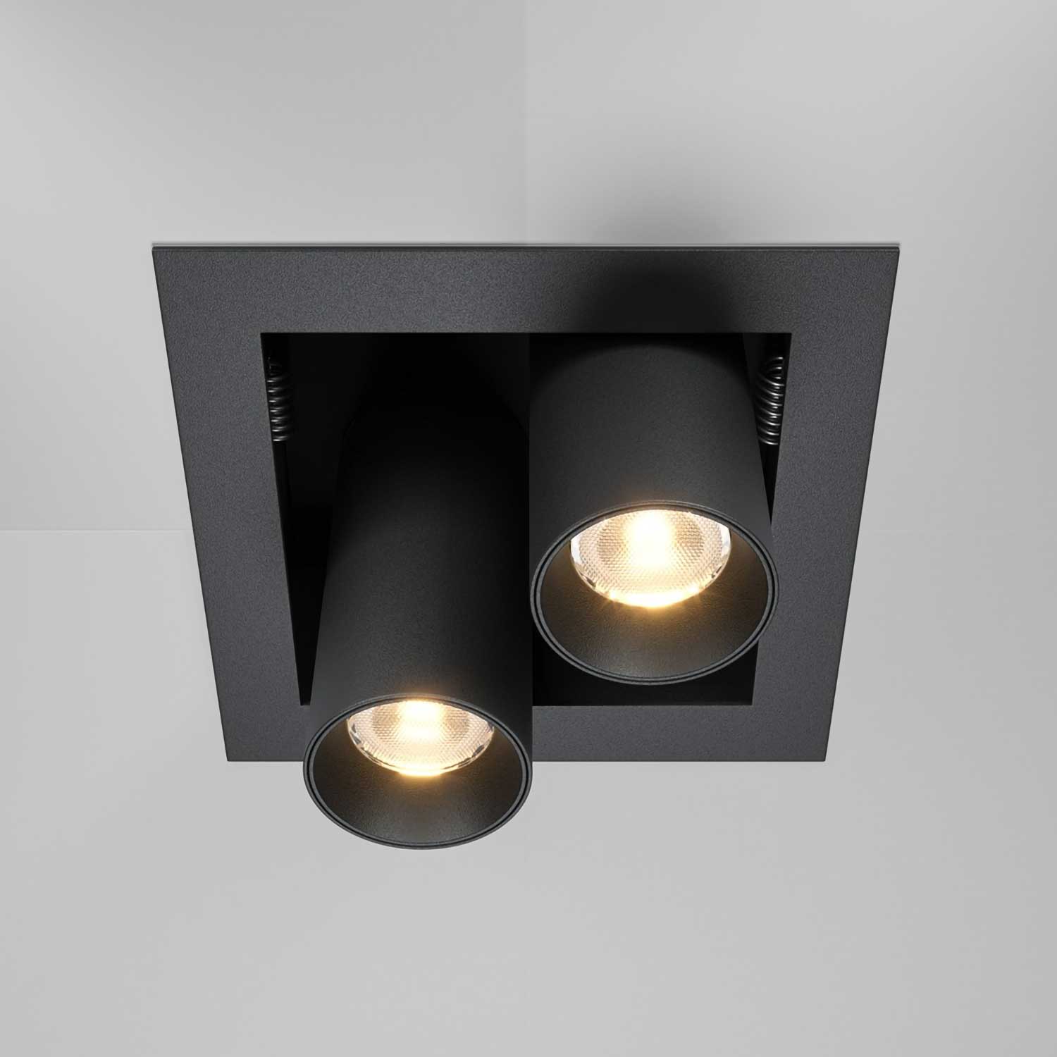 Magnum - Spot encastrable double projecteur avec LED intégrée