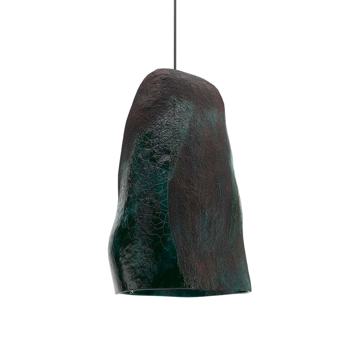 MIATA - Organic ceramic design chandelier for living room