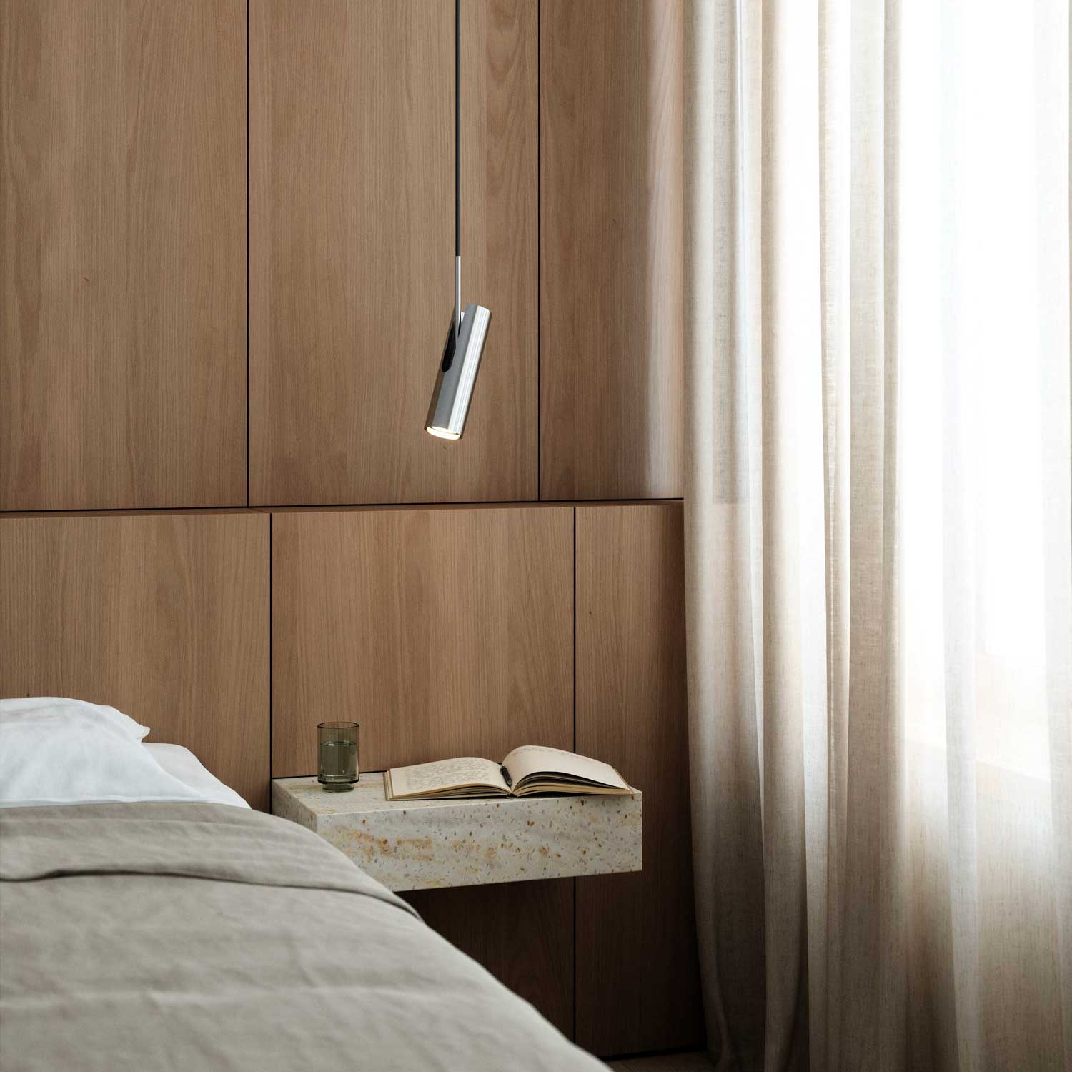 MIB - Petite suspension minimaliste orientable pour salon