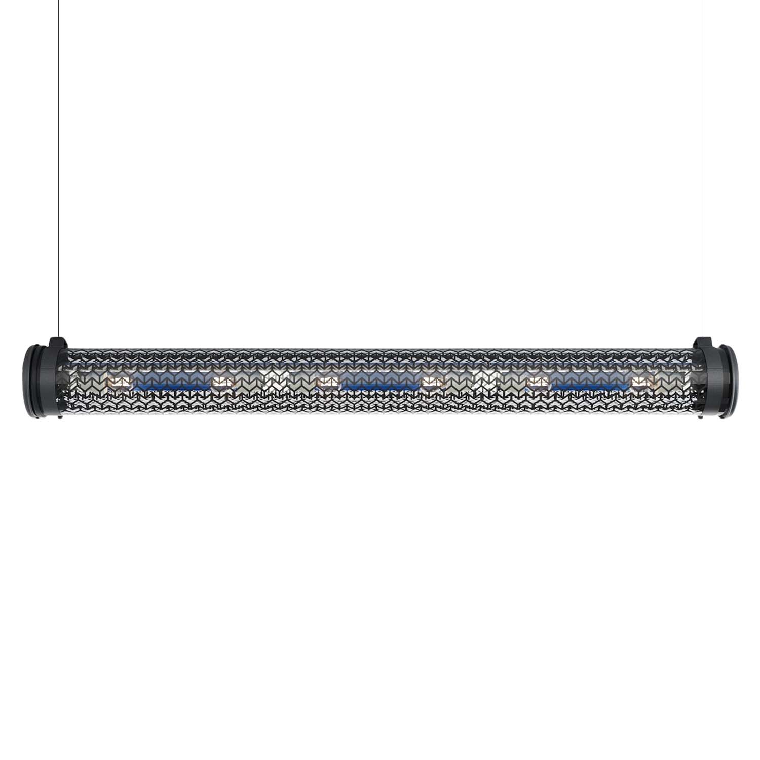 MONCEAU - IP68 waterproof industrial style steel tube chandelier