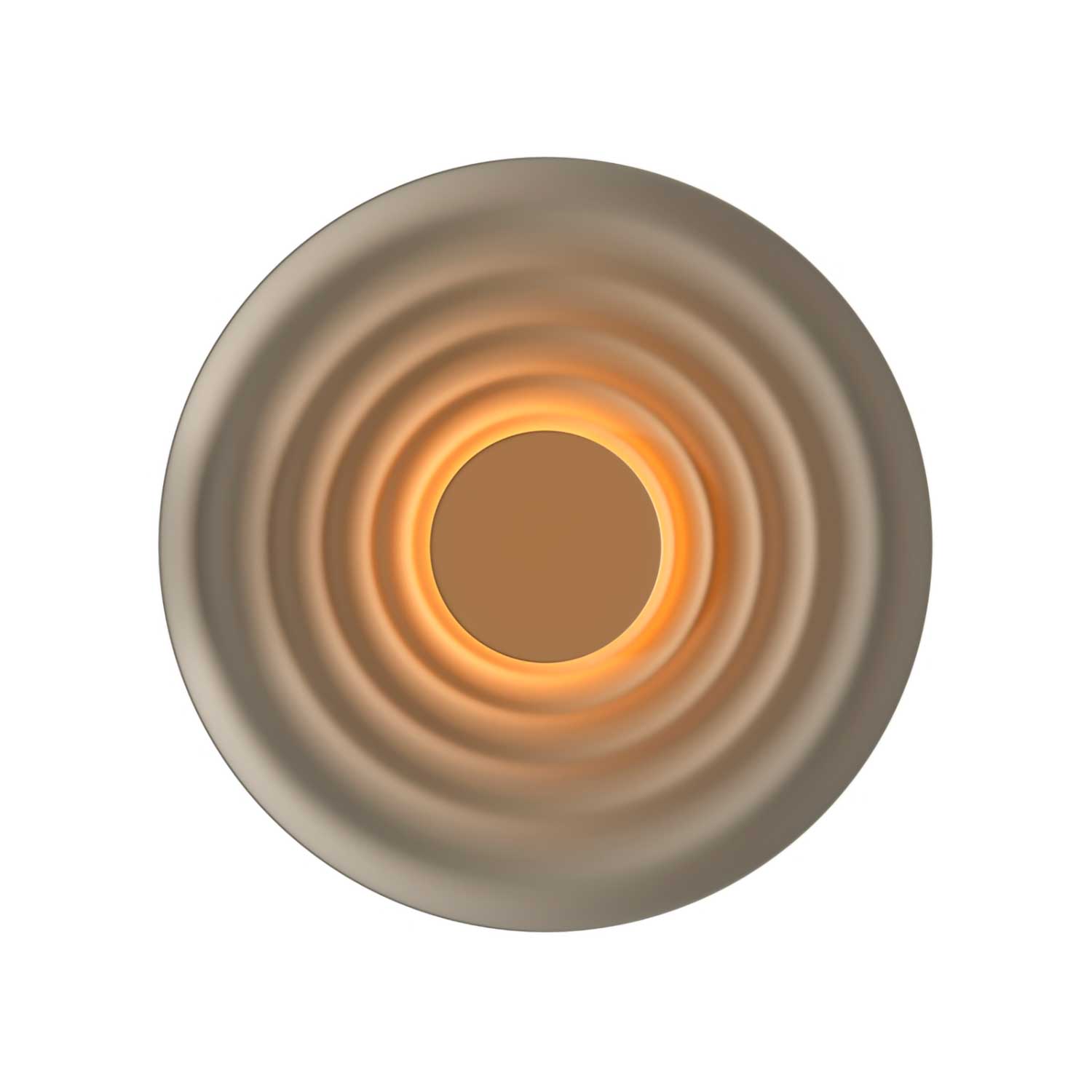 Nami - Round wavy design wall light for living room