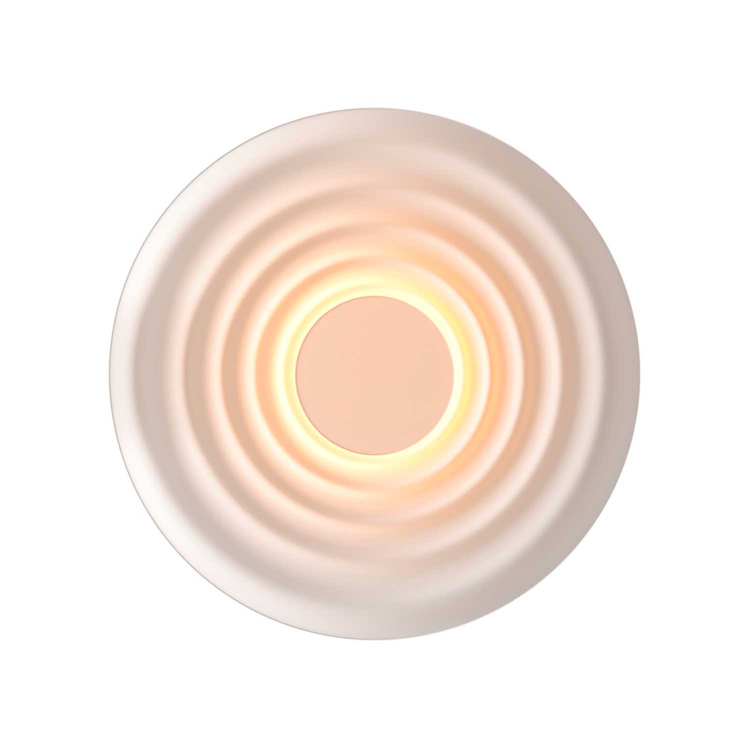 Nami - Round wavy design wall light for living room