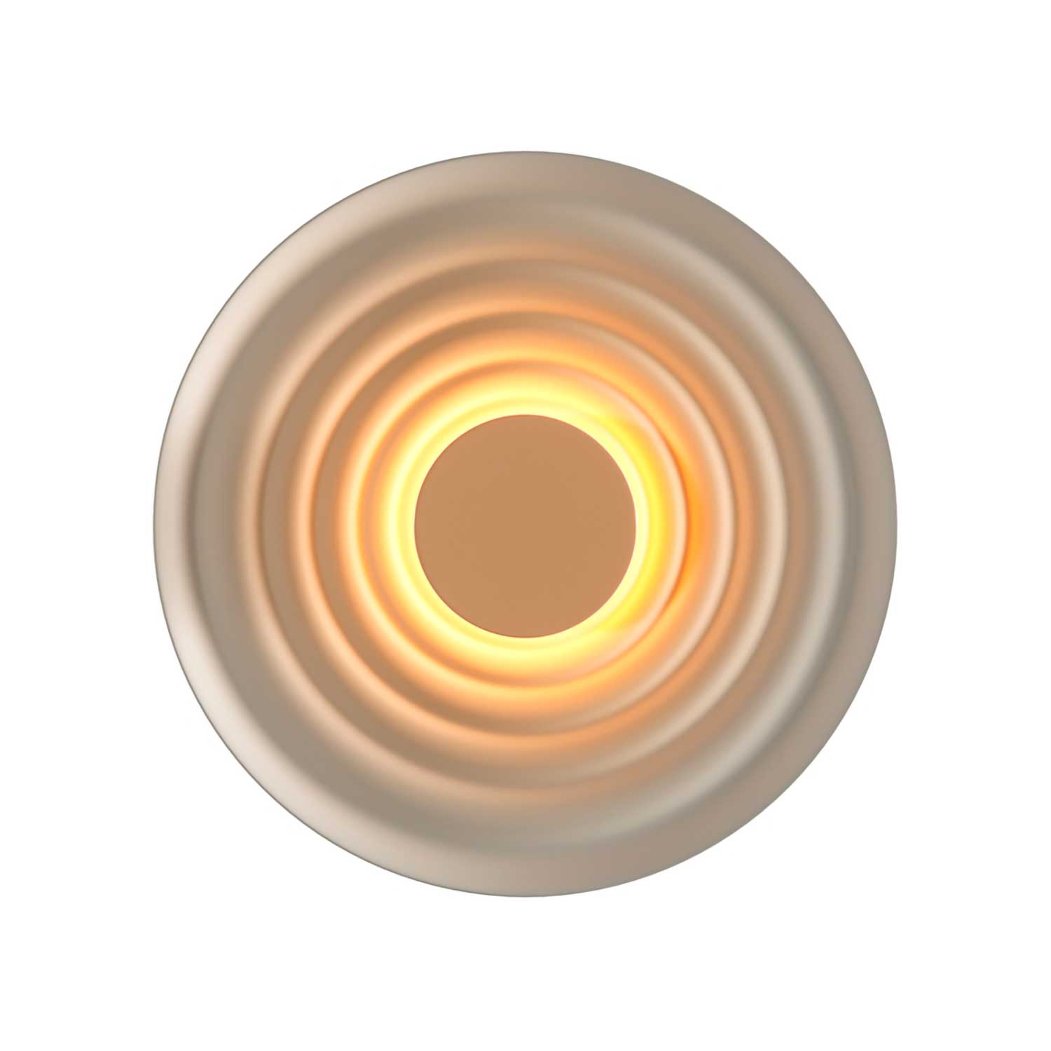 Nami - Round wavy design wall light for living room