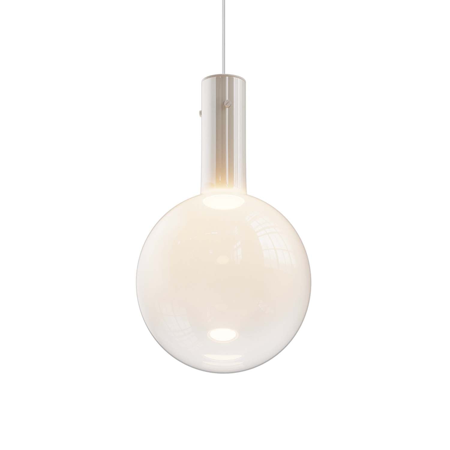 NEBULA - Suspension LED design boule en verre